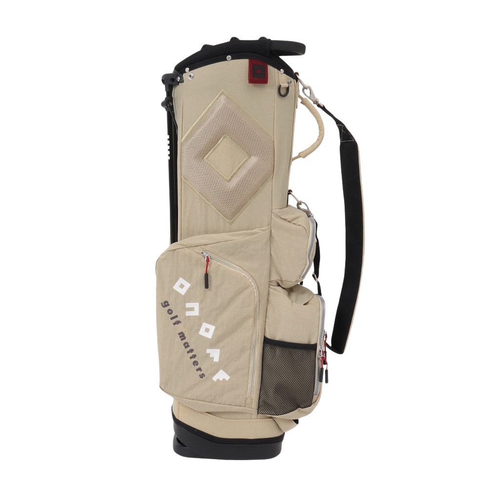 オノフ（ONOFF）（メンズ）ゴルフ 軽量 キャディバッグ 9型 スタンドモデル OB0326-31 CRM