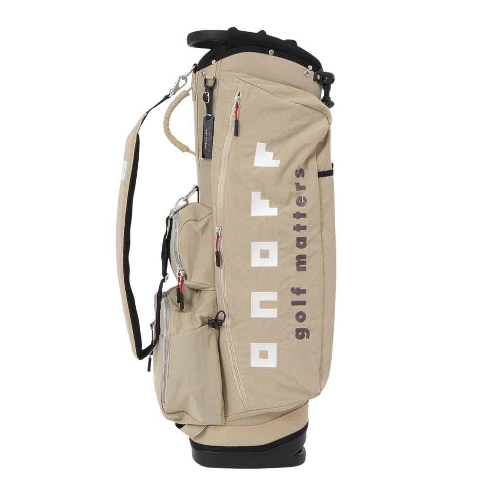 オノフ（ONOFF）（メンズ）ゴルフ 軽量 キャディバッグ 9型 スタンドモデル OB0326-31 CRM
