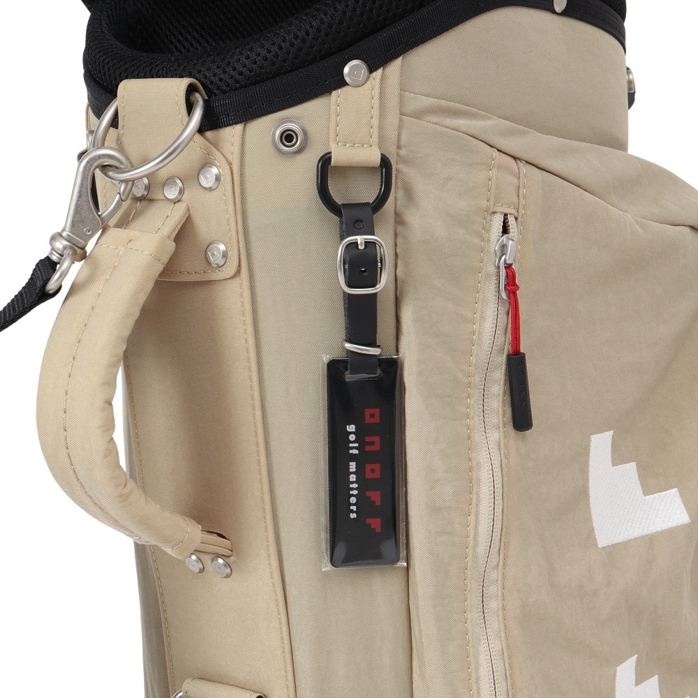 オノフ（ONOFF）（メンズ）ゴルフ 軽量 キャディバッグ 9型 スタンドモデル OB0326-31 CRM