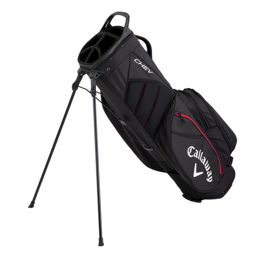 キャロウェイ（CALLAWAY）（メンズ）ゴルフ 軽量 スタンド式 キャディバッグ ９型 CHEV 5126020 BLK