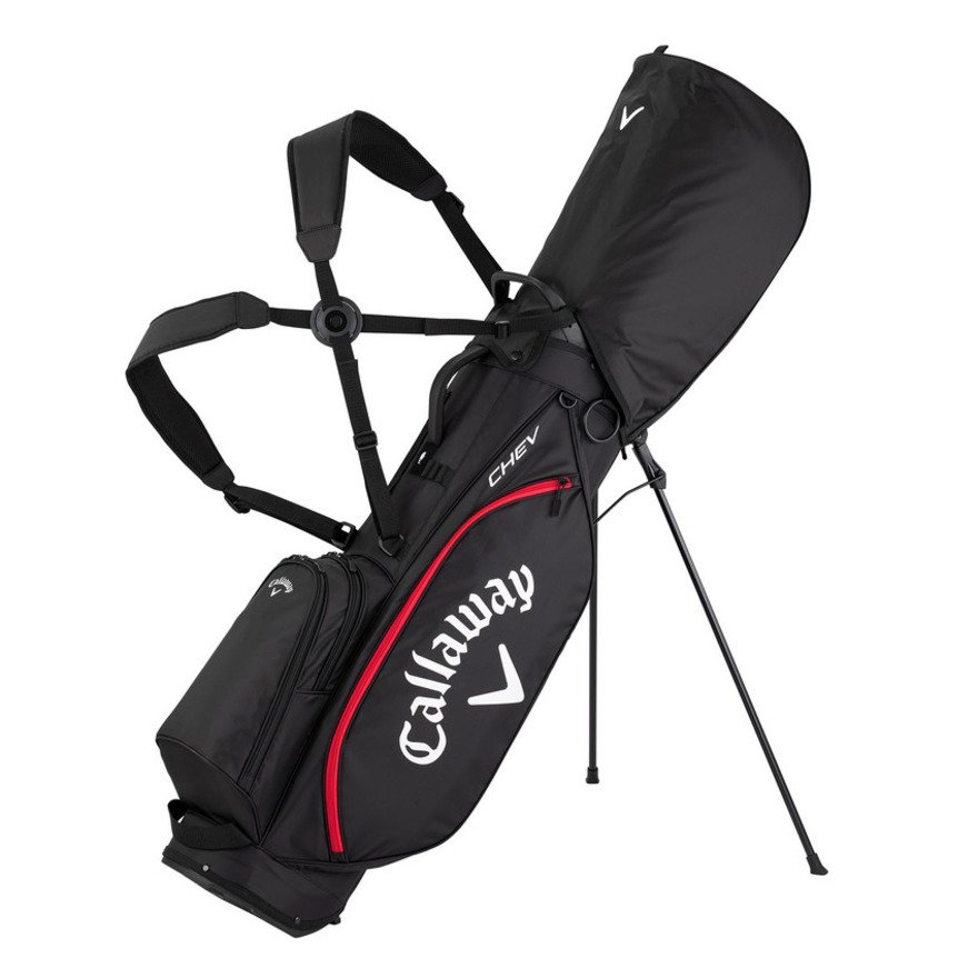 キャロウェイ（CALLAWAY）（メンズ）ゴルフ 軽量 スタンド式 キャディバッグ ９型 CHEV 5126020 BLK