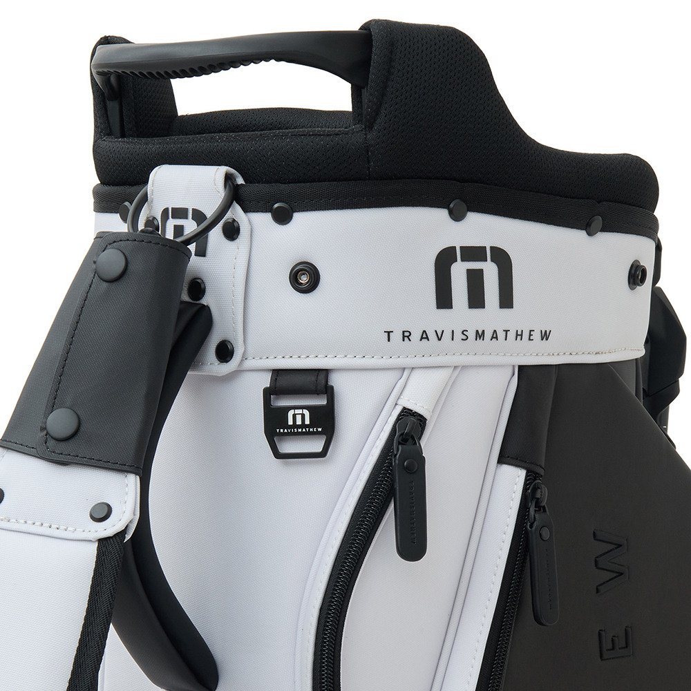 トラヴィスマシュー（Travis Mathew）（メンズ、レディース）ゴルフ スタンド キャディバッグ 9.5型 5分割 RTM 7AN902-0BLK