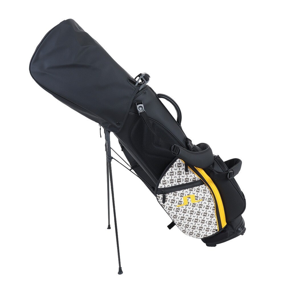 J.LINDEBERG（メンズ）ゴルフ キャディバッグ スタンド式 9型 6分割 耐久性 耐摩擦 耐熱 Play Golf Stand Bag 073-17903-033