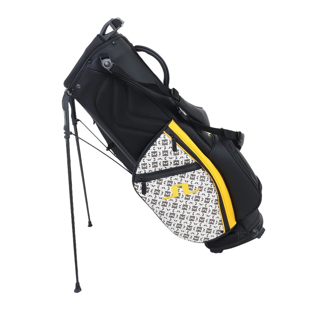 J.LINDEBERG（メンズ）ゴルフ キャディバッグ スタンド式 9型 6分割 耐久性 耐摩擦 耐熱 Play Golf Stand Bag 073-17903-033