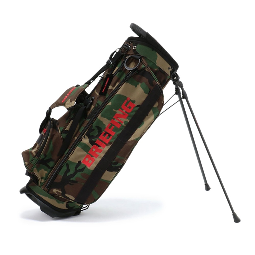 ブリーフィング（BRIEFING）（メンズ）ゴルフ キャディバッグ スタンド式9.5型 5分割 メンズ CR-4 02 BRG203D22-160  ゴルフ用品はヴィクトリアゴルフ