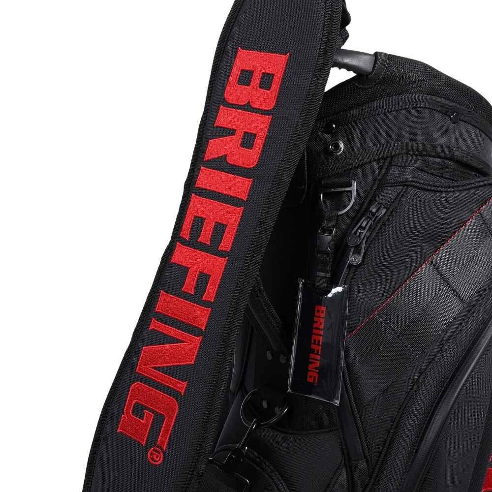 ブリーフィング（BRIEFING）（メンズ）ゴルフ キャディバッグ スタンド式 9.5型 4分割 CR-10 BRG213D01010001