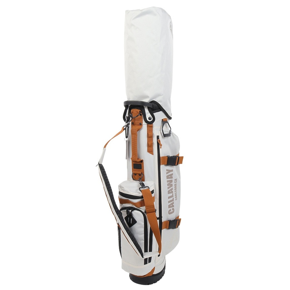キャロウェイ（CALLAWAY）（メンズ）ゴルフ キャディバッグ スタンド式 7.5型 4分割 レイドバック JM 5123266 BEI