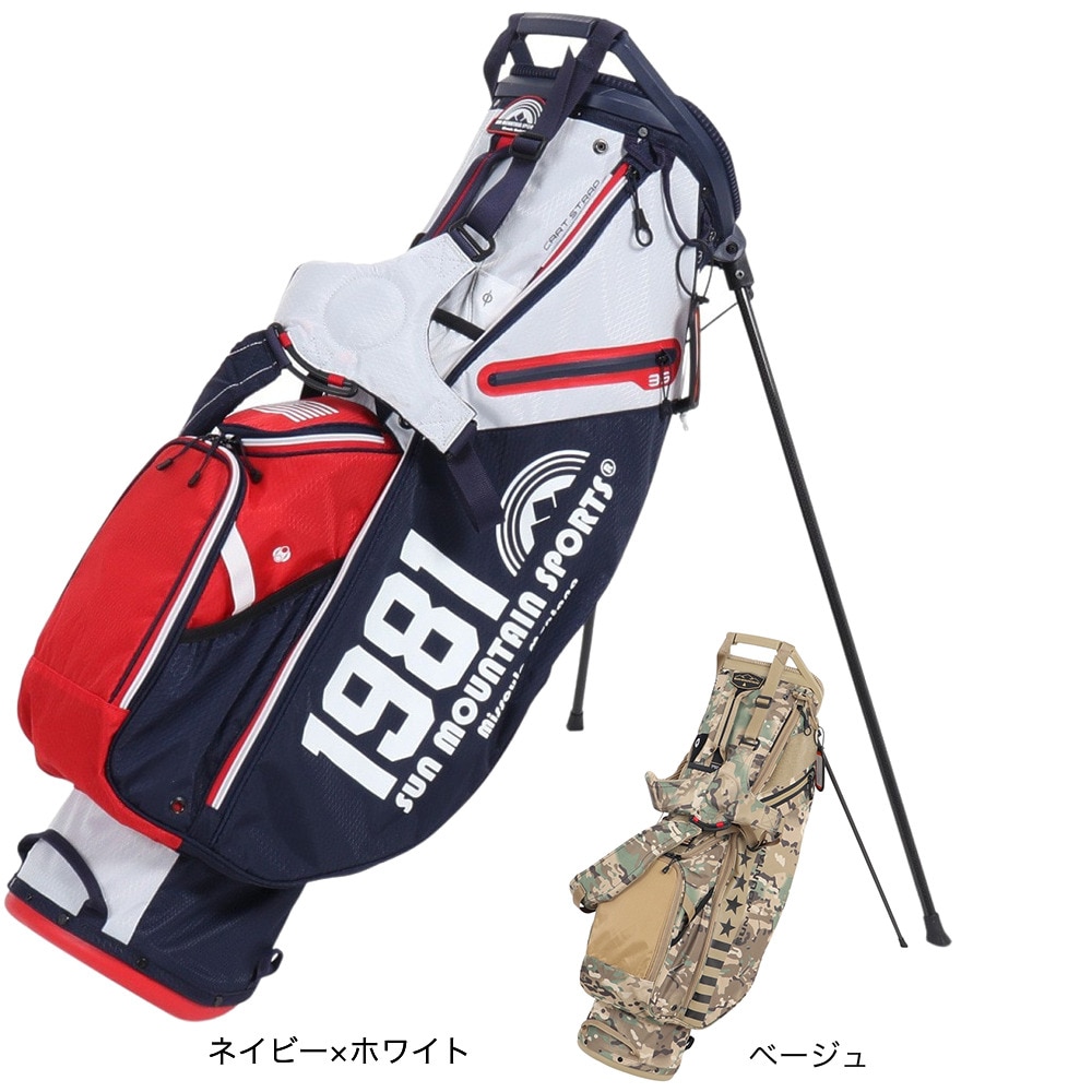 サン・マウンテン（SUN MOUNTAIN）（メンズ）ゴルフ キャディバッグ スタンド式 9型 4分割 3.5LS スタンドバッグ 267-3980202-041