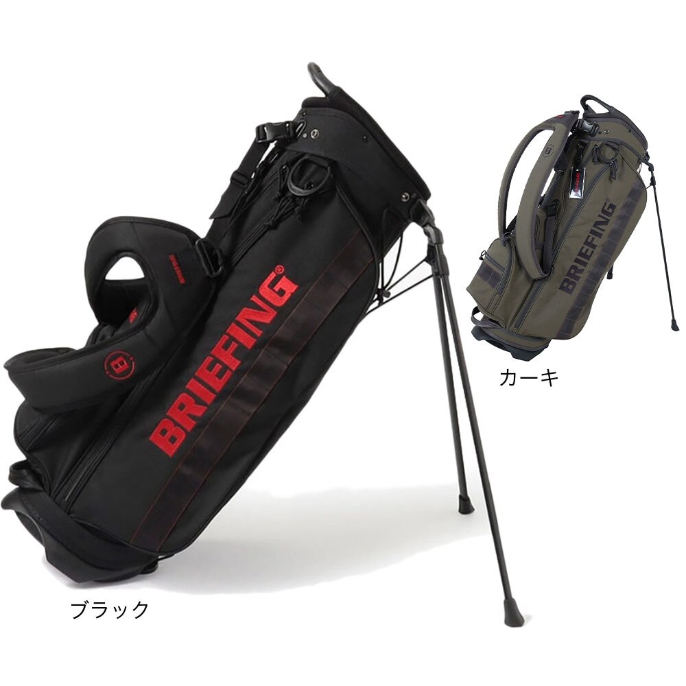 ブリーフィング（BRIEFING）（メンズ）ゴルフ キャディバッグ スタンド式 9.5型 4分割 CR-4 03 TL BRG231D07-068