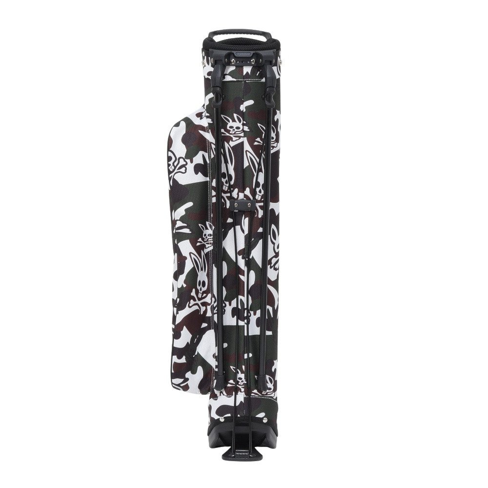 サイコバニー（Psycho Bunny）（メンズ）ゴルフ スタンド キャディーバッグ CAMO BUNNY PBMG3SK1-ホワイト