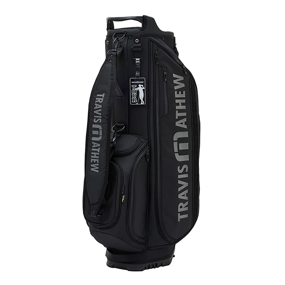 トラヴィスマシュー（Travis Mathew）（メンズ）ゴルフ キャディバッグ スタンド式 9.5型 5分割 7AJ950-0BLK