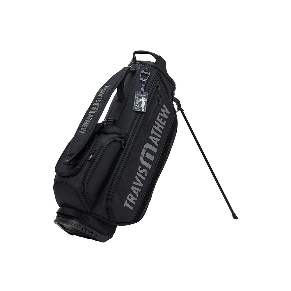 トラヴィスマシュー（Travis Mathew）（メンズ）ゴルフ キャディバッグ スタンド式 9.5型 5分割 7AJ950-0BLK
