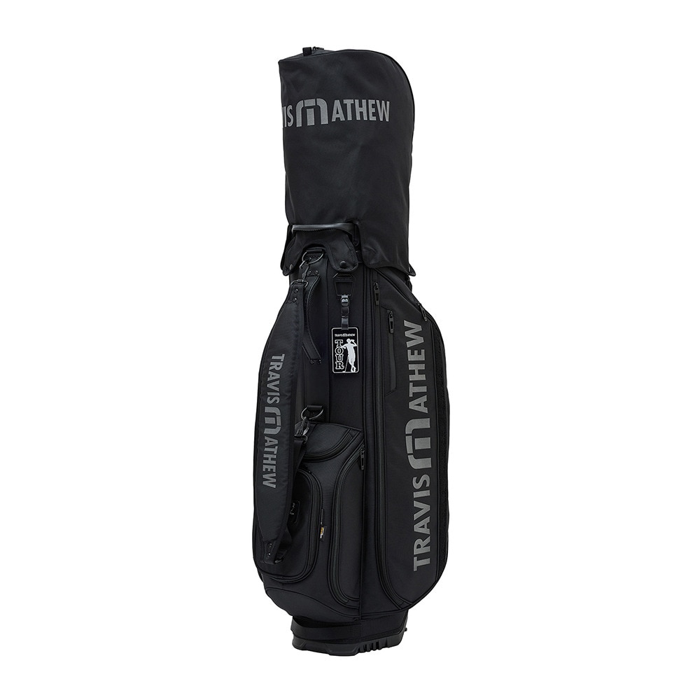 トラヴィスマシュー（Travis Mathew）（メンズ）ゴルフ キャディバッグ スタンド式 9.5型 5分割 7AJ950-0BLK