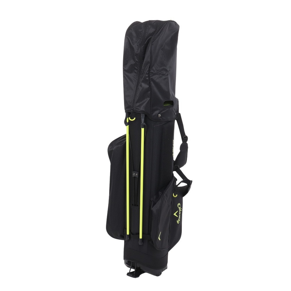 キャロウェイ（CALLAWAY）（メンズ）ゴルフ キャディバッグ 軽量 スタンド式 9.5型 4分割 シェブ スタンド 24 JM 5124310 BLK
