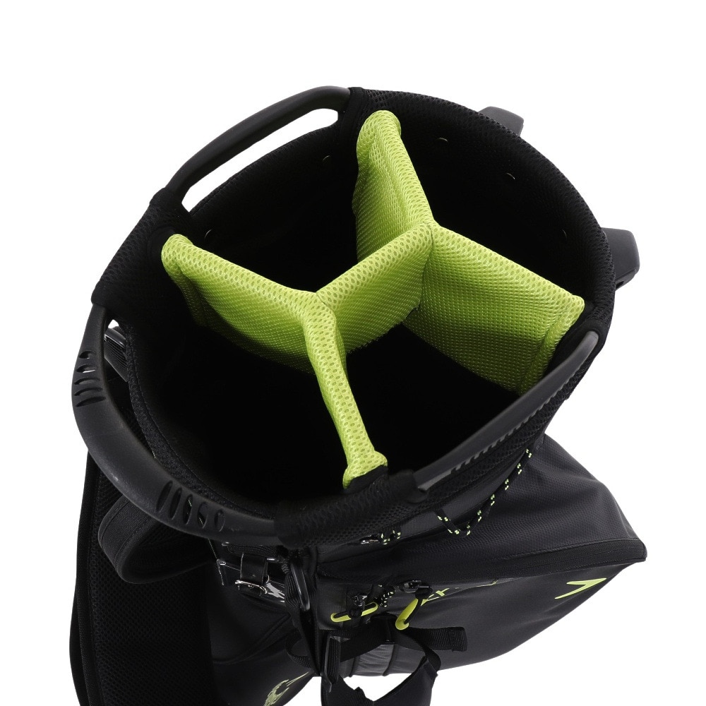 キャロウェイ（CALLAWAY）（メンズ）ゴルフ キャディバッグ 軽量 スタンド式 9.5型 4分割 シェブ スタンド 24 JM 5124310 BLK