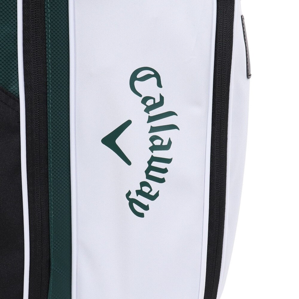 キャロウェイ（CALLAWAY）（メンズ）ゴルフ キャディバッグ 軽量 スタンド式 9.5型 4分割 シェブ スタンド 24 JM 5124312 GRN