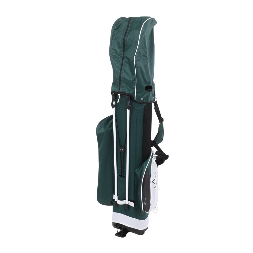 キャロウェイ（CALLAWAY）（メンズ）ゴルフ キャディバッグ 軽量 スタンド式 9.5型 4分割 シェブ スタンド 24 JM 5124312 GRN