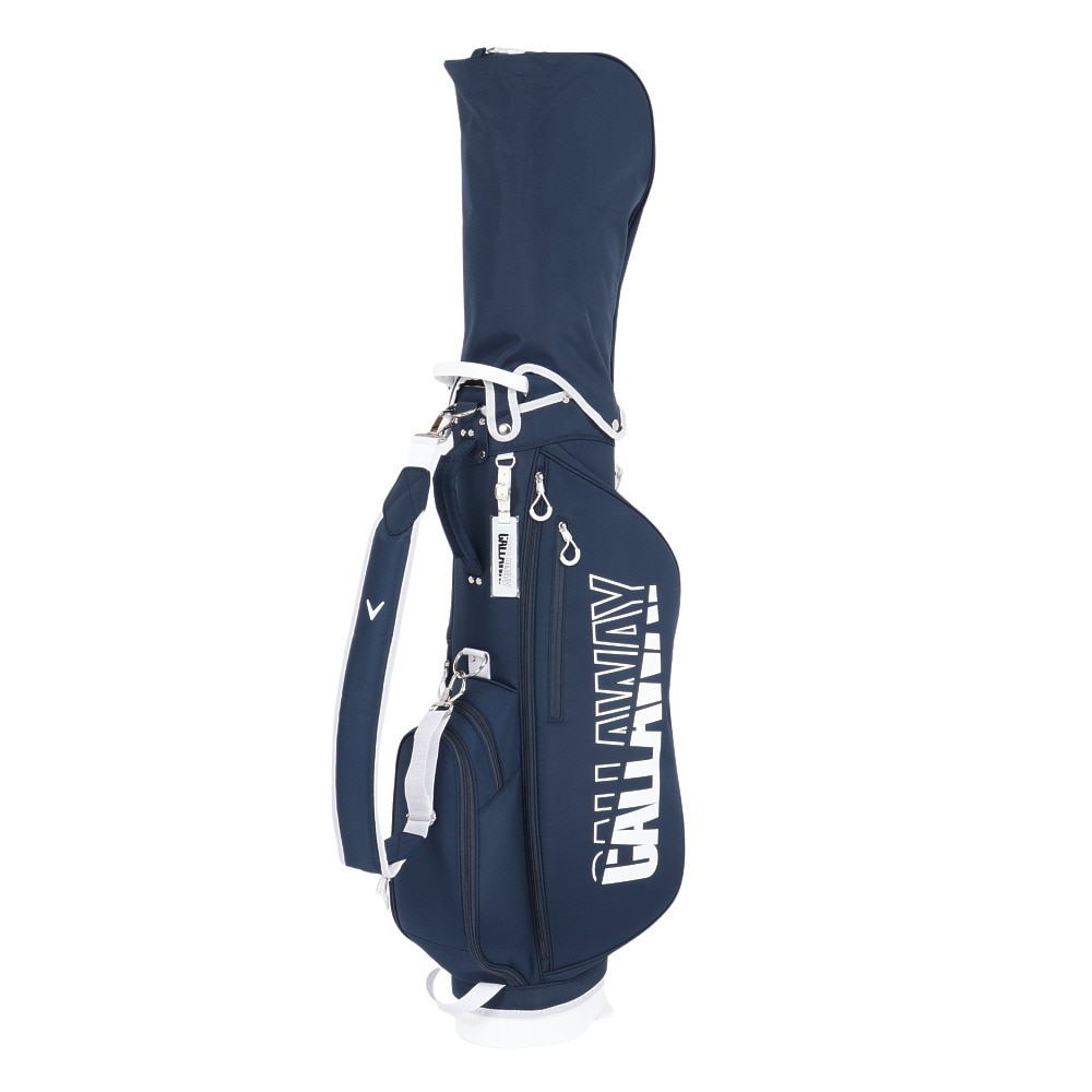 キャロウェイ（CALLAWAY）（メンズ、レディース）ゴルフ スタンド式 キャディバッグ Attractive Stand 25 JM 7.5型 4分割 5125037 NVY