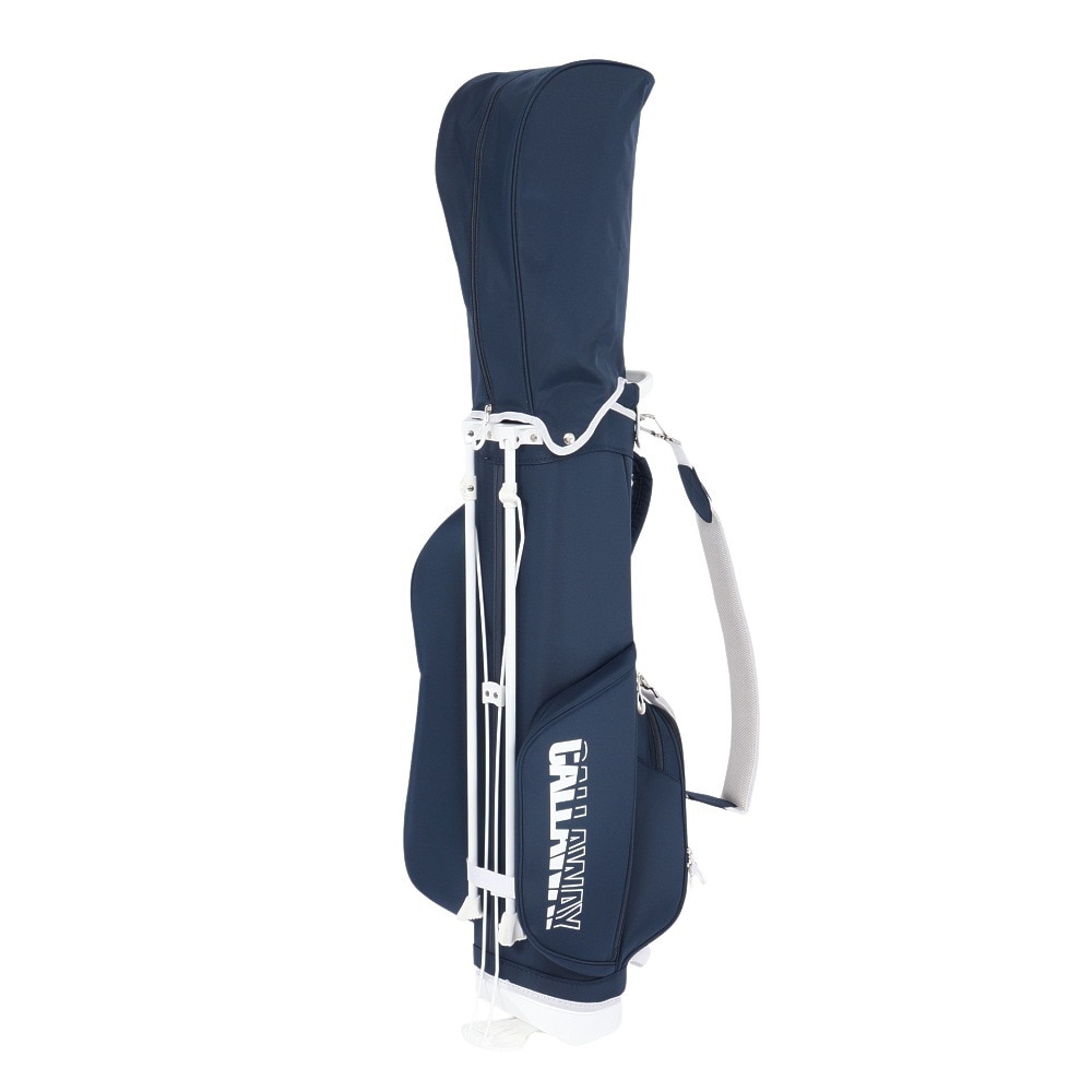 キャロウェイ（CALLAWAY）（メンズ、レディース）ゴルフ スタンド式 キャディバッグ Attractive Stand 25 JM 7.5型 4分割 5125037 NVY