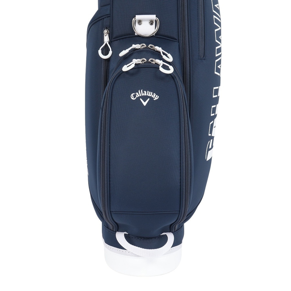 キャロウェイ（CALLAWAY）（メンズ、レディース）ゴルフ スタンド式 キャディバッグ Attractive Stand 25 JM 7.5型 4分割 5125037 NVY