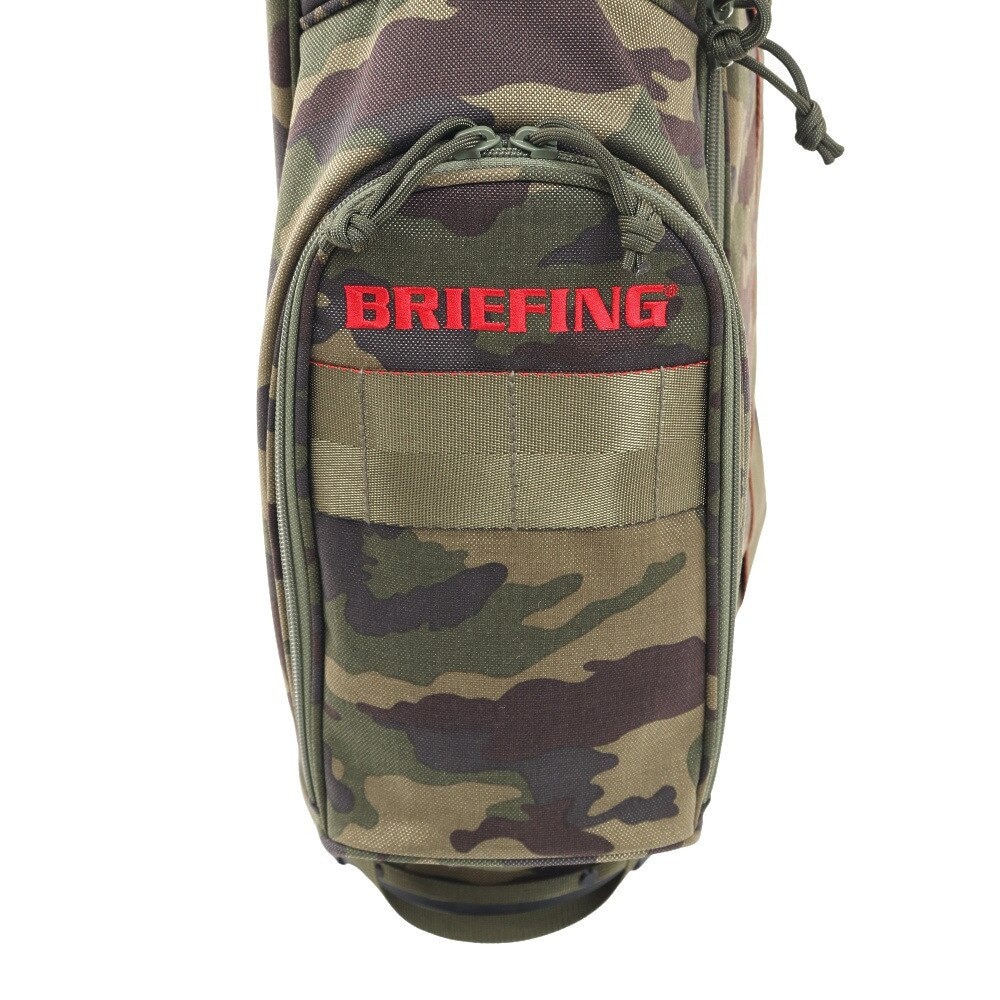 ブリーフィング（BRIEFING）（メンズ）ゴルフ キャディバッグ カート式 7型 4分割 メンズ SUNDAY BAG VORTEX BRG211G44-161