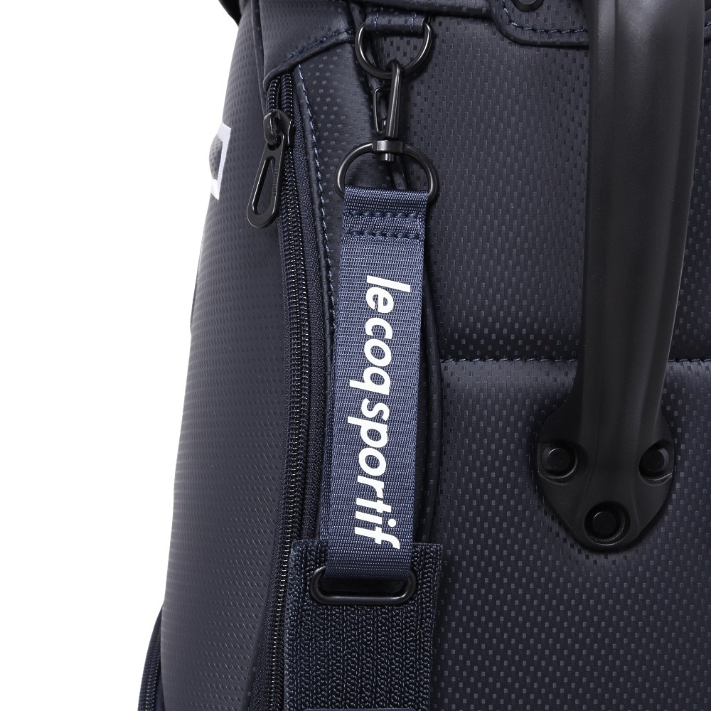 ルコックスポルティフ（lecoqsportif）（メンズ）ゴルフ グラフィックデザイン キャディバッグ 大口径モデル 9.5型 LG4FCB02M NV00