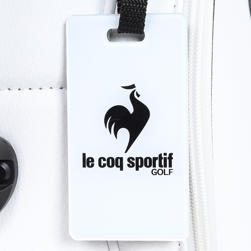 ルコックスポルティフ（lecoqsportif）（メンズ）グラフィックデザイン キャディバッグ 大口径モデル カート式 9.5型 6分割 LG4FCB02M WHNV