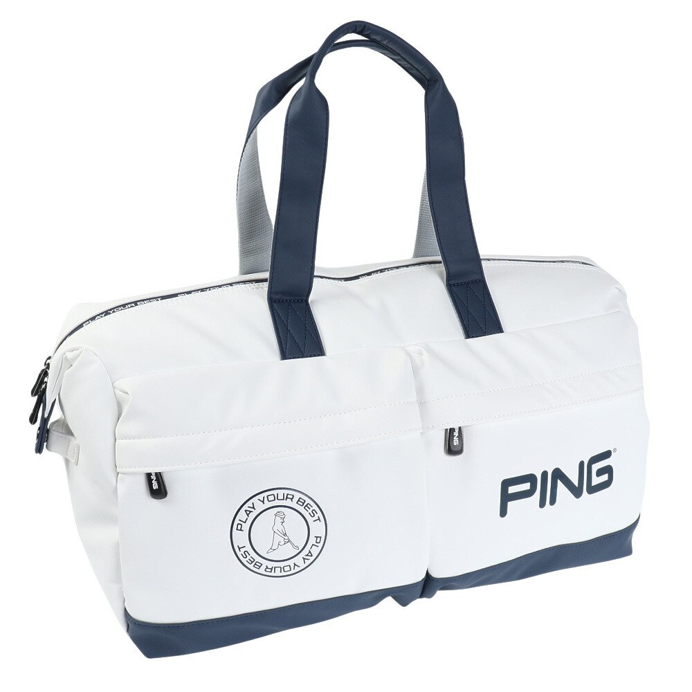 ピン（PING）（メンズ）ソフトPU ボストンバッグ GB-U2301 WH 36832