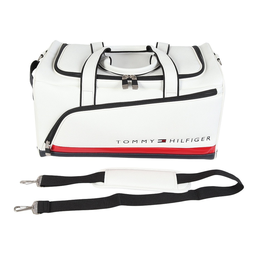 トミー ヒルフィガー ゴルフ（TOMMY HILFIGER GOLF）（メンズ）ゴルフ ボストンバッグ FACE ショルダー付き THMG3FB3-WHT