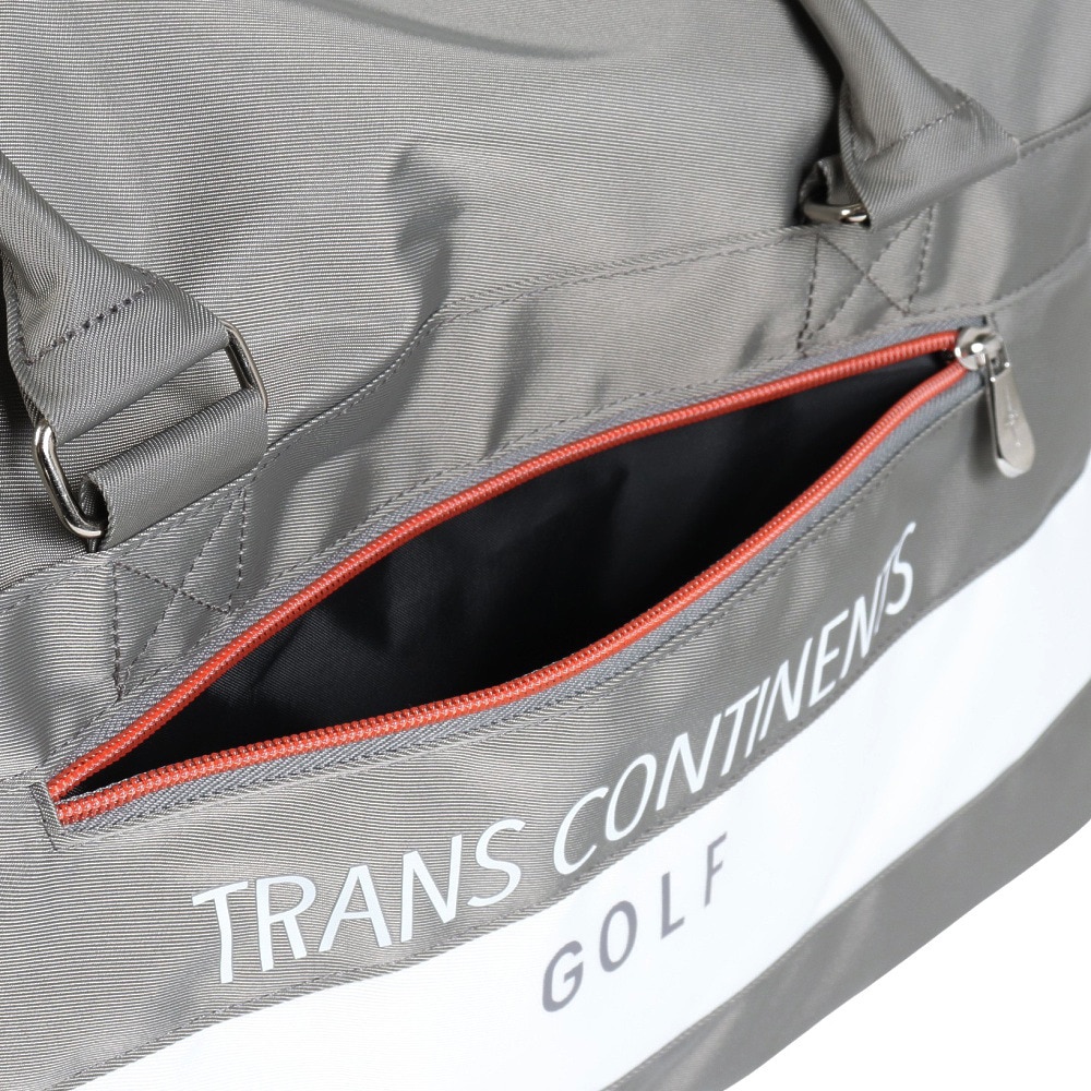 トランスコンチネンツ（TRANS CONTINENTS）（メンズ）ゴルフ ボストンバック TCBB-117 GRY