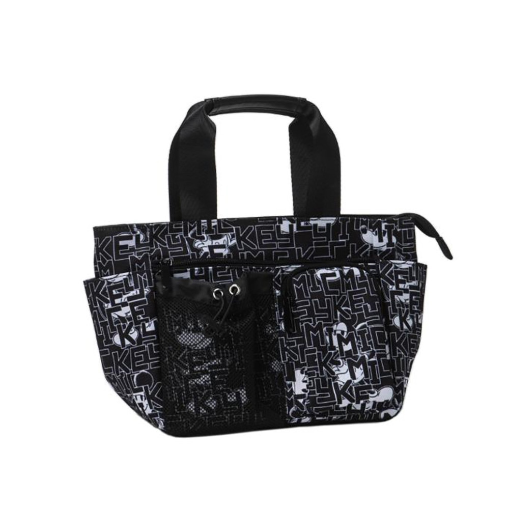 DISNEY（DISNEY）（メンズ）モノトーン ミッキー ゴルフラウンドバッグ XYMG5SB3-BLK