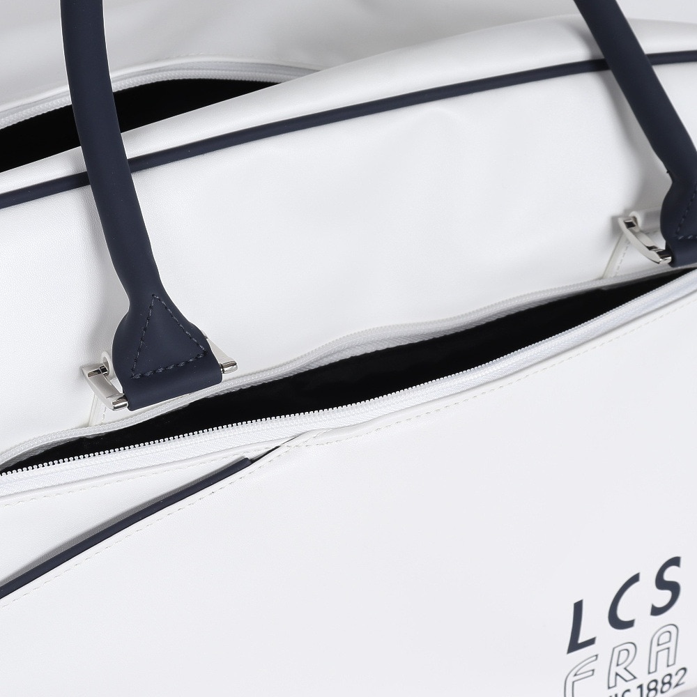 ルコックスポルティフ（lecoqsportif）（メンズ、レディース）ゴルフ スクエア型ボストンバッグ LG5SBB20MB WH00