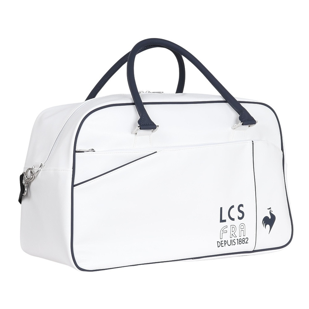 ルコックスポルティフ（lecoqsportif）（メンズ、レディース）ゴルフ スクエア型ボストンバッグ LG5SBB20MB WH00