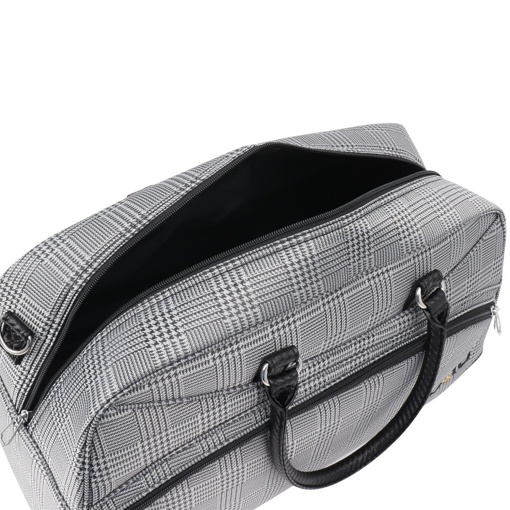 XXIO セグシオ　スポーツバッグ ブラック チェック柄　新品 XXIO ダンロップ(DUNLOP) ゼクシオ 超軽量 キャディバッグ( 9.5型 軽量