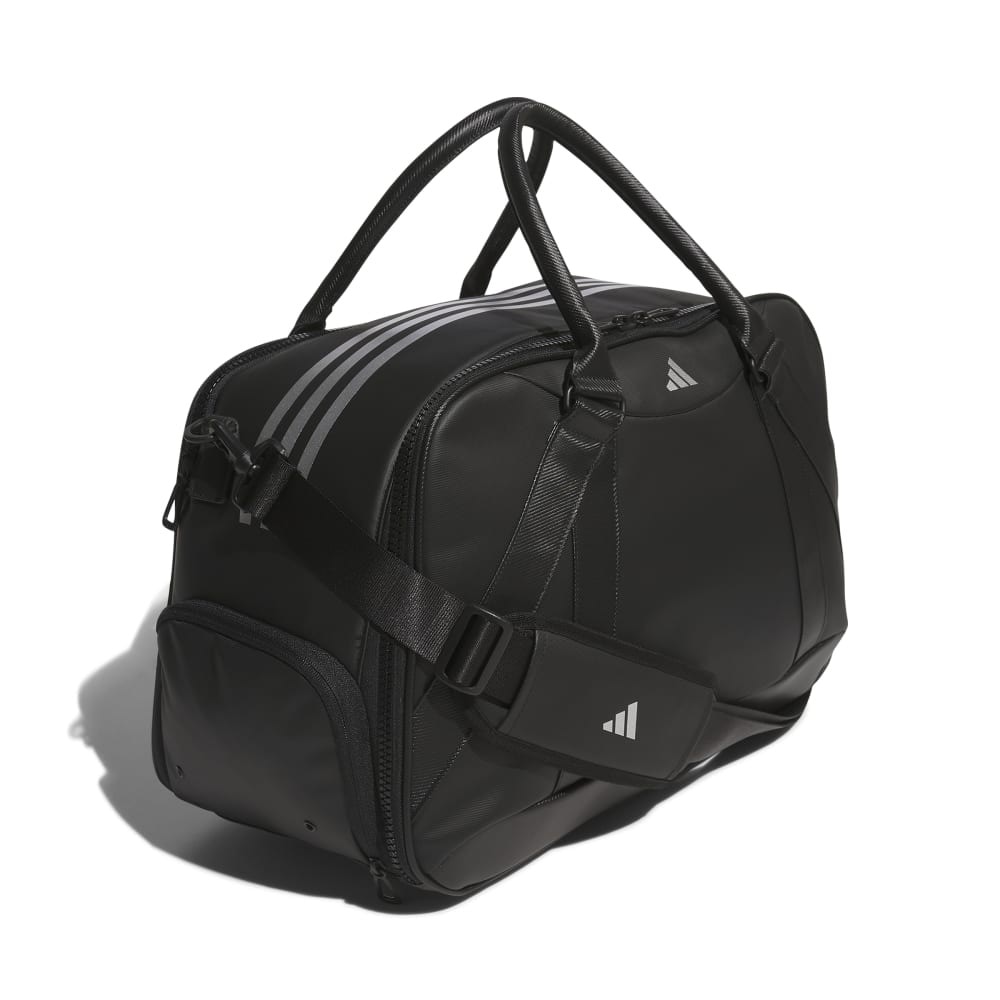 アディダス（adidas）（メンズ）ゴルフ シューズポケット付き ボストンバッグ ショルダー付き MKO67-IA2669black