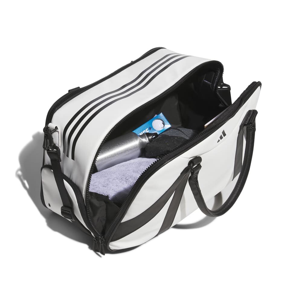 アディダス（adidas）（メンズ）ゴルフ シューズポケット付き ボストンバッグ ショルダー付き MKO67-IA2670white