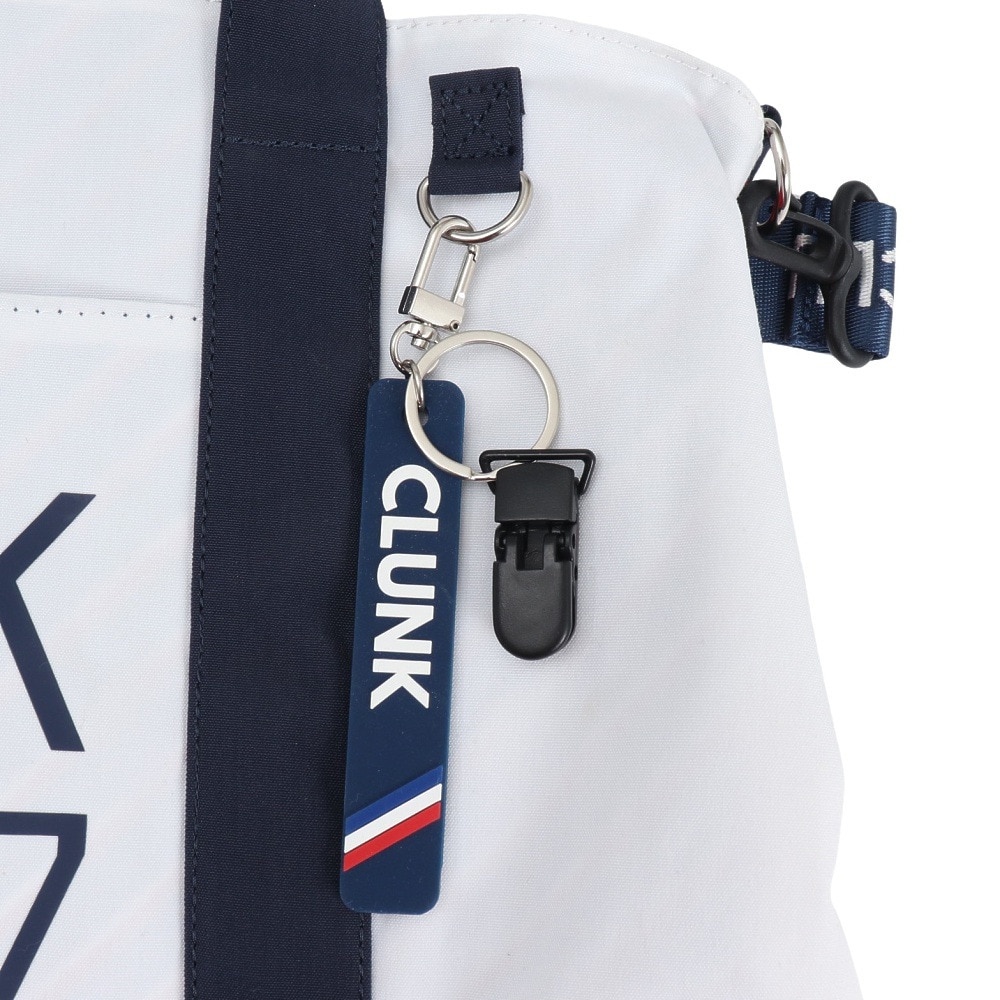 クランク（CLUNK）（メンズ、レディース）ゴルフ 撥水 シートリコ ボストンバッグ CL5MGA02 WHT