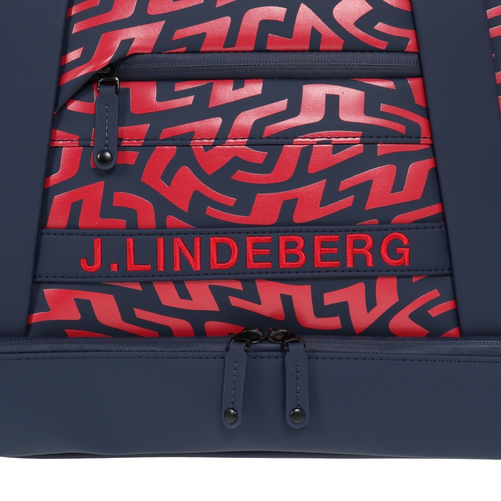 J.LINDEBERG（メンズ）ボストンバッグ プリント 073-87901-064