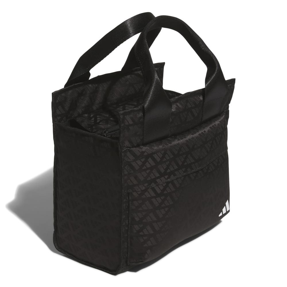 アディダス（adidas）（メンズ、レディース）ゴルフ 保冷 保温 モノグラム ラウンドトートバッグ JTY28-IS6559 BK/W