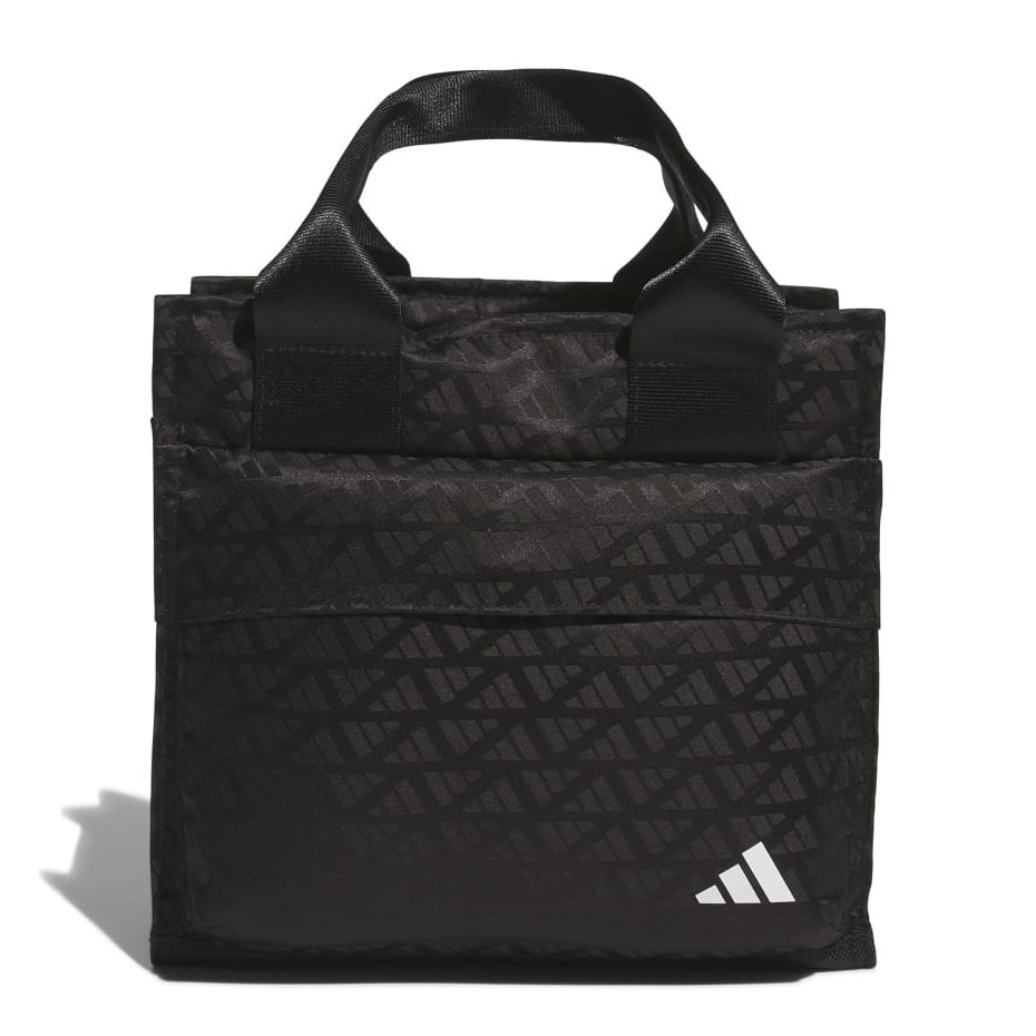 アディダス（adidas）（メンズ、レディース）ゴルフ 保冷 保温 モノグラム ラウンドトートバッグ JTY28-IS6559 BK/W