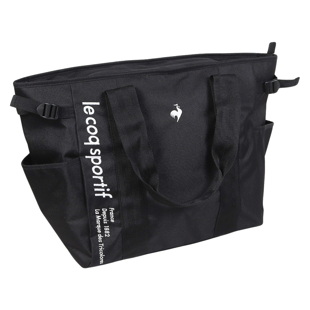 ルコックスポルティフ（lecoqsportif）（メンズ）ゴルフ スタイリッシュデザイン トートバッグ オリジナルロゴプリント裏地仕様 LG4FTT01M BK00