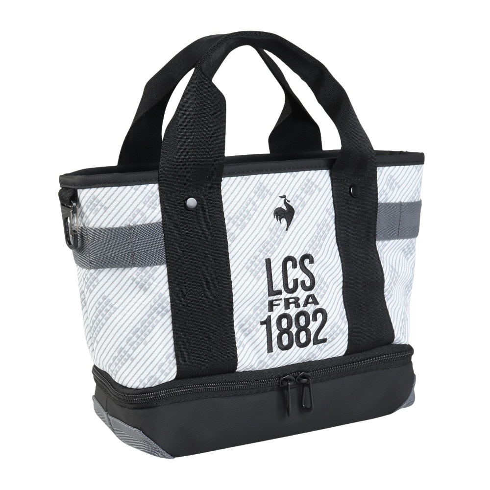 ルコックスポルティフ（lecoqsportif）（メンズ）ゴルフ トロンプルイユデザイン 2層式ポーチ バー取り付け可能タイプ LG4FTT44M GY00