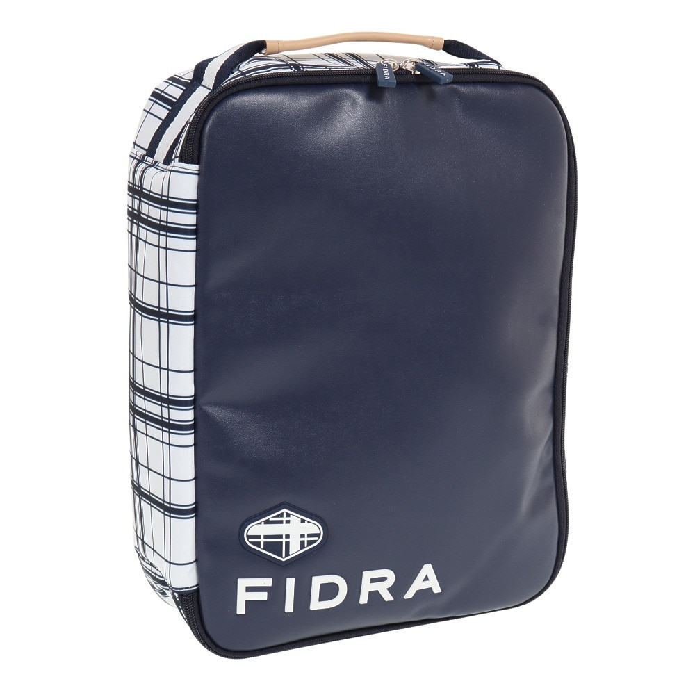 フィドラ（FIDRA）（メンズ）チェックシューズケース FD5MGC20 NVY
