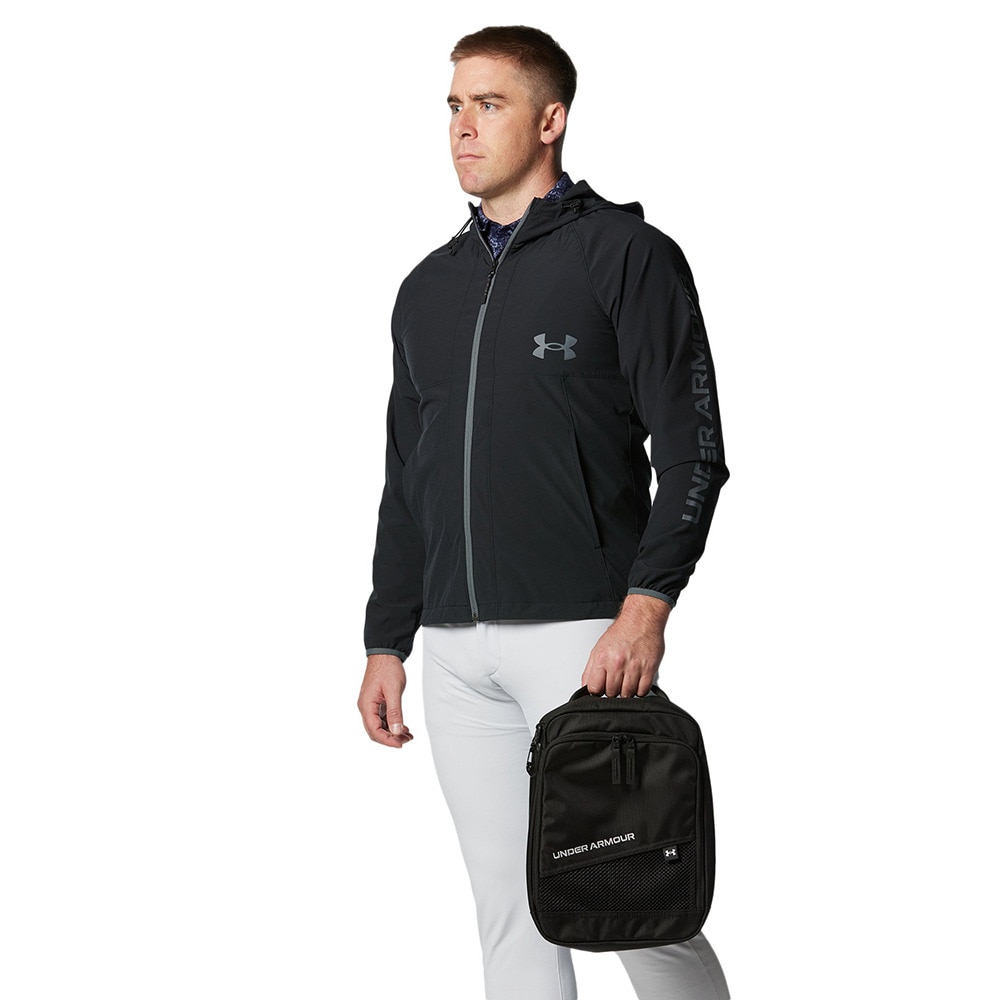 アンダーアーマー（UNDER ARMOUR）（メンズ、レディース）ゴルフ 撥水 仕切り付き シューズバッグ 1378289 001