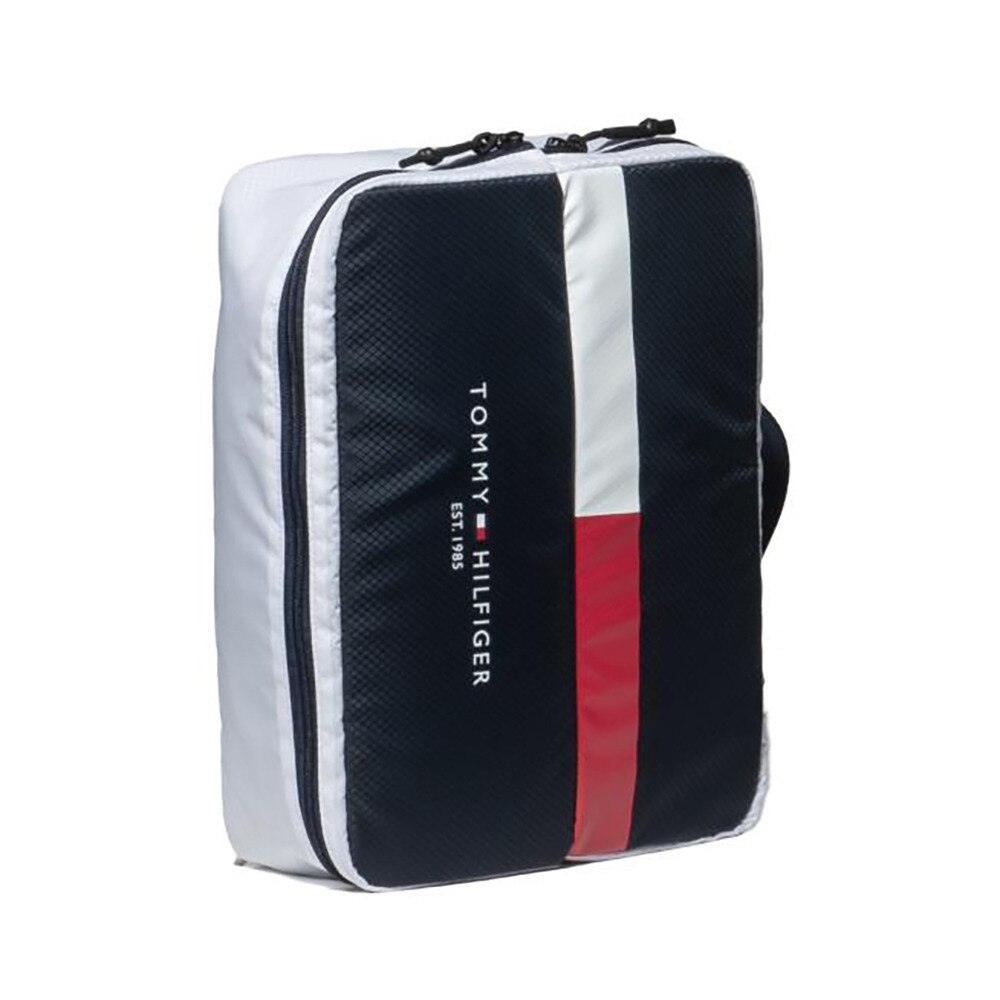 トミー ヒルフィガー ゴルフ（TOMMY HILFIGER GOLF）（メンズ）ゴルフ シューズバッグ シューズケース シグネチャー THMG4SEA-NVY