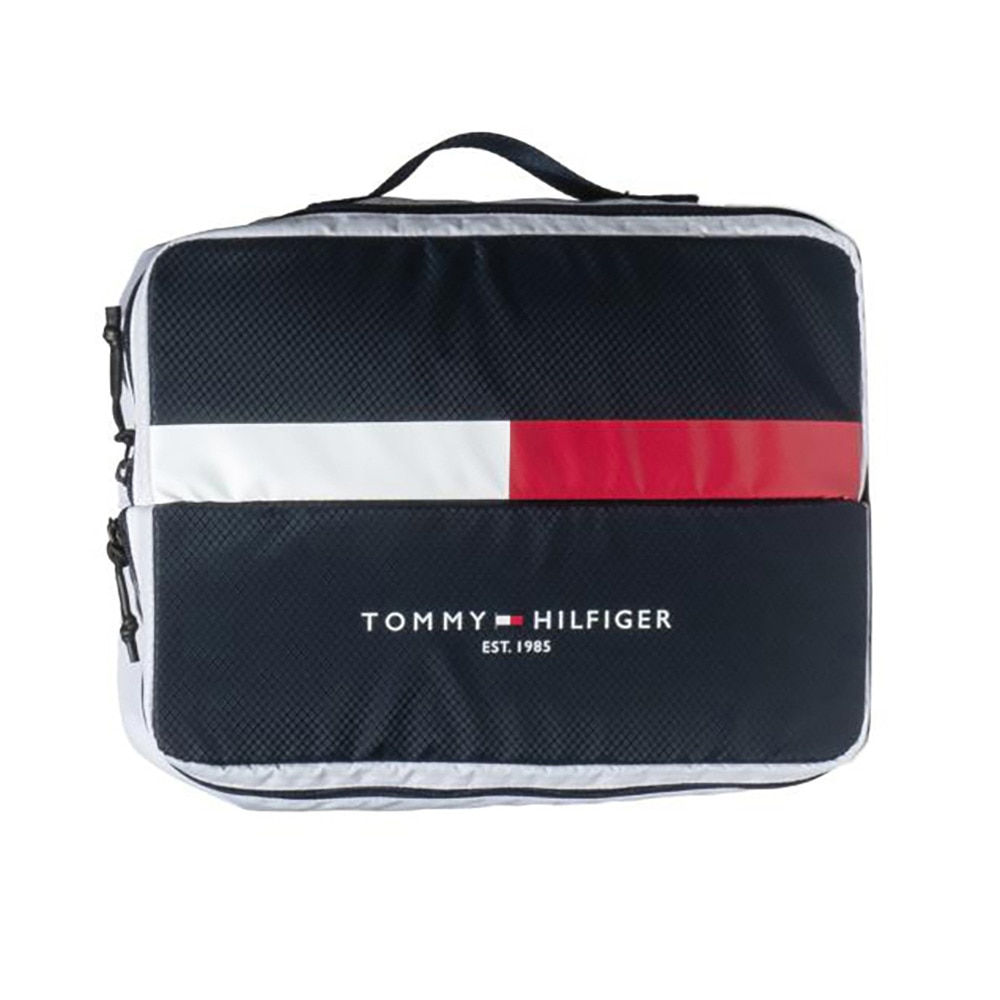 トミー ヒルフィガー ゴルフ（TOMMY HILFIGER GOLF）（メンズ）ゴルフ シューズバッグ シューズケース シグネチャー THMG4SEA-NVY