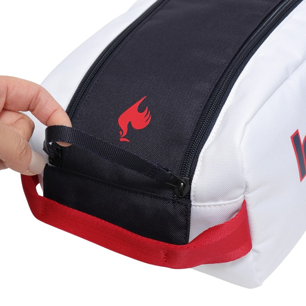 ルコックスポルティフ（lecoqsportif）（メンズ、レディース）ゴルフ シューズケース Wファスナータイプ LG5SBZ21M WH00