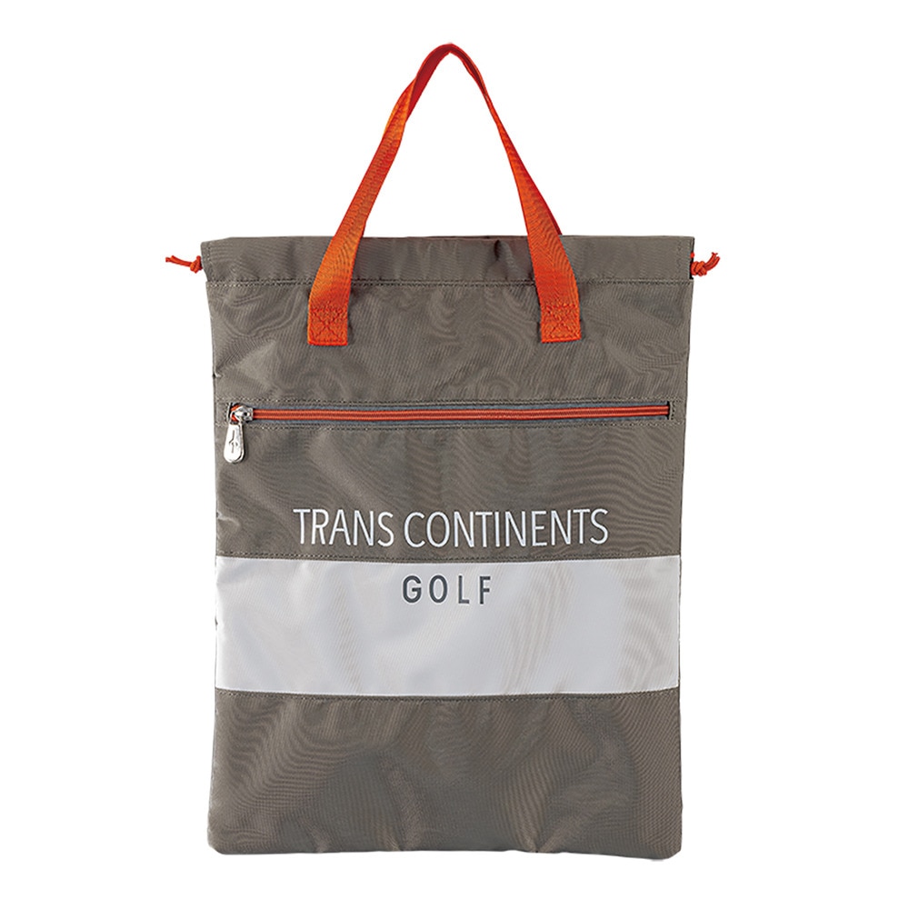 トランスコンチネンツ（TRANS CONTINENTS）（メンズ）ゴルフ シューズケース TCSC-217 GRY