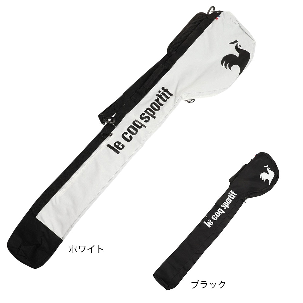 ルコックゴルフ（メンズ）ゴルフ クラブケース 5～6本用 ショルダー付き 47インチ対応 QQBVJA30 BK00