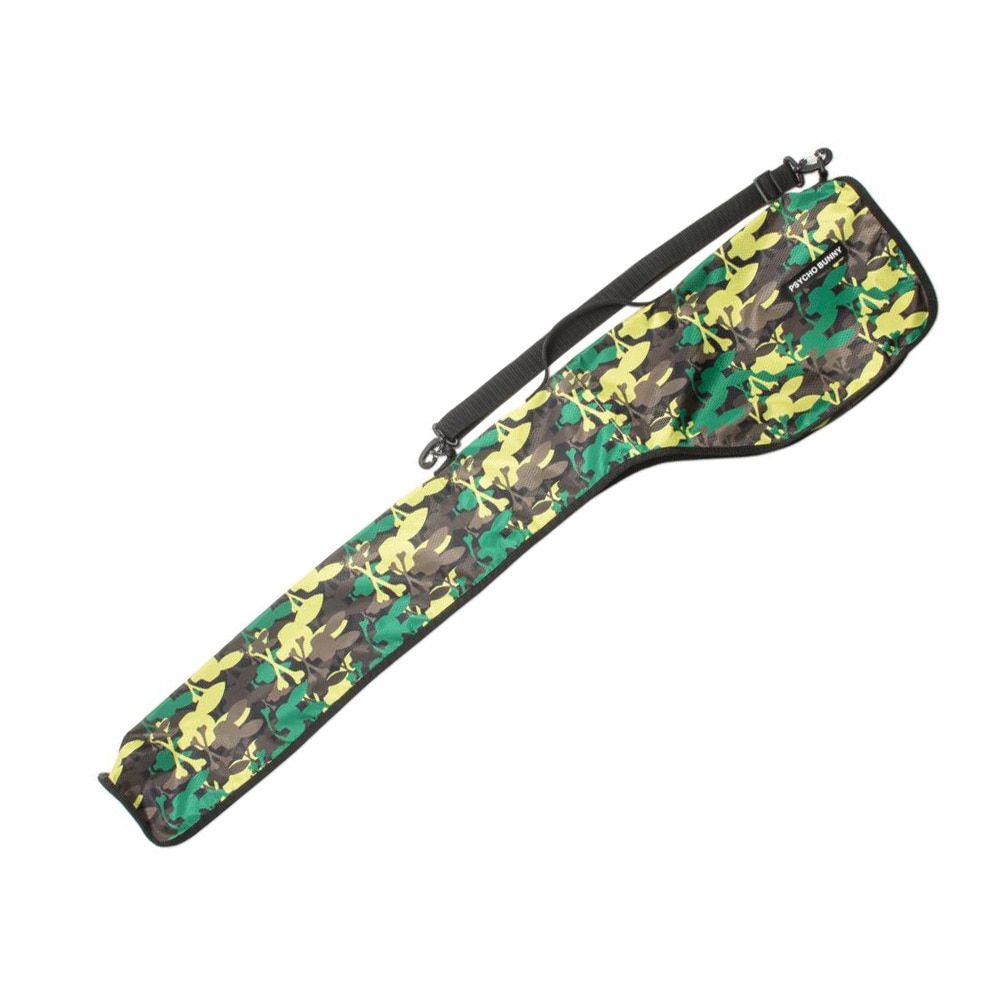 サイコバニー（Psycho Bunny）（メンズ、レディース）クラブケース LWG CAMO PBMG4FK1-GRN
